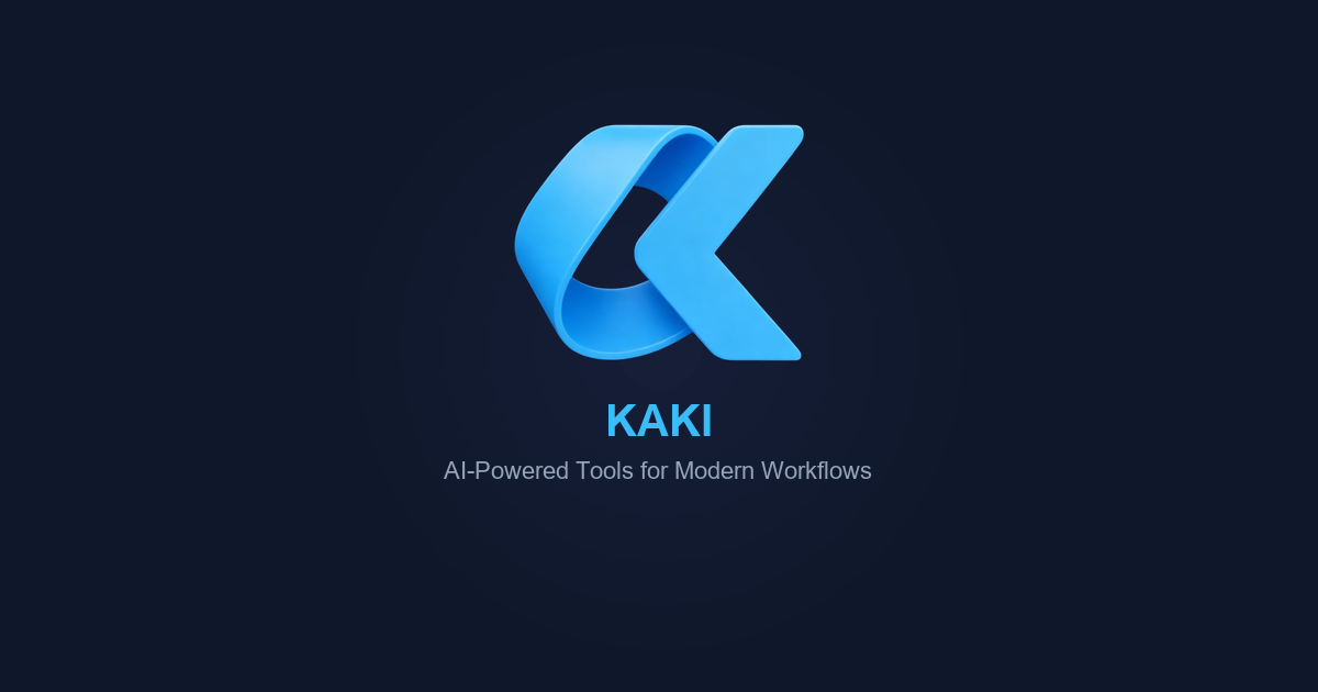 KAKI — You're One Person. Now You Have a Team. preview 1