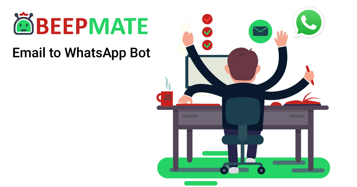 Email to WhatsApp - Forward Emails & Get Instant WhatsApp preview 1