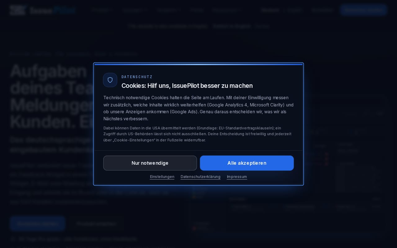 IssuePilot.app preview 1
