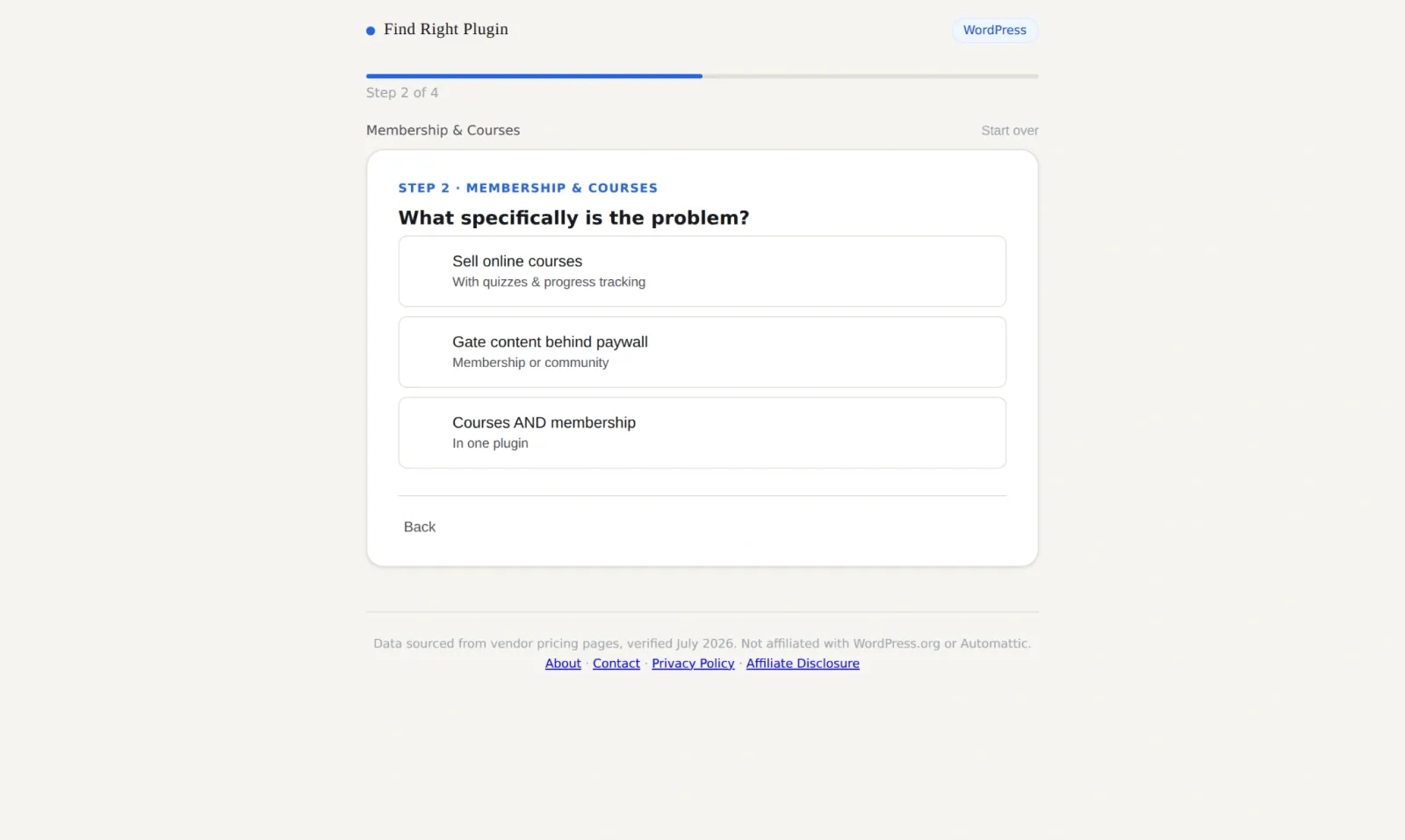 Find Right Plugin preview 2