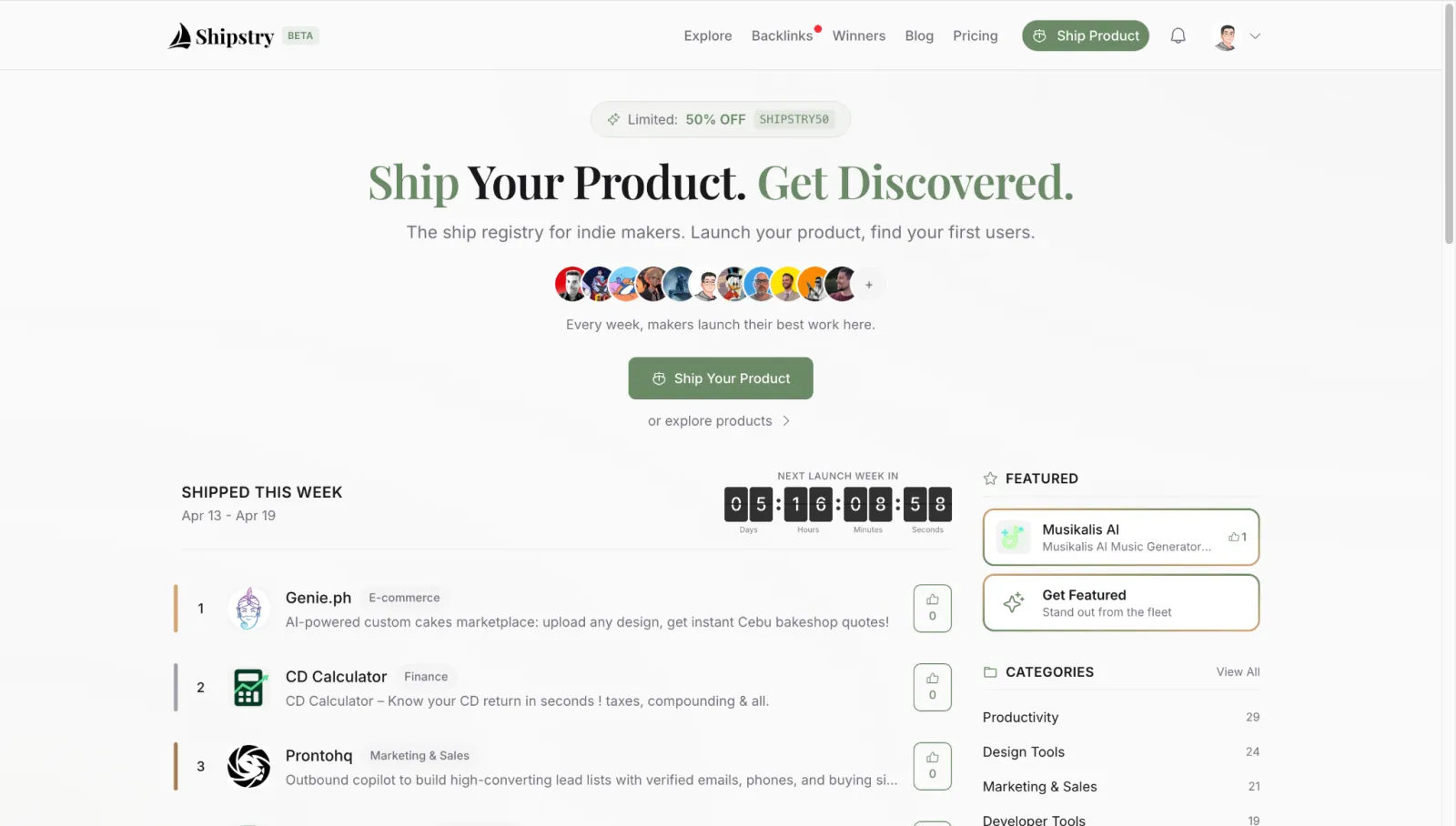 Shipstry: Weekly Product Launc preview 1