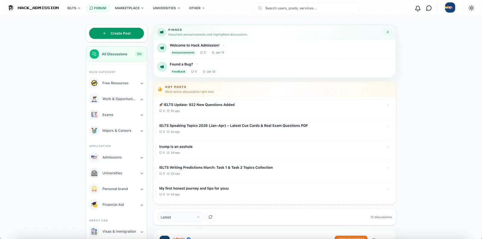 Hack Admission - US Admissions preview 5