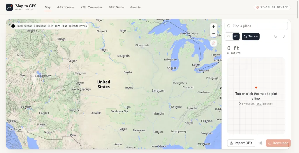 Map to GPS preview 1