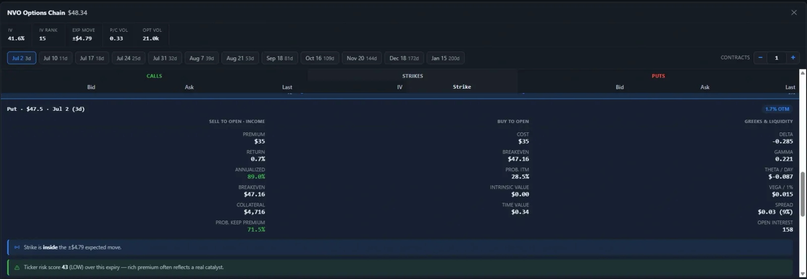 TickerRisk preview 5