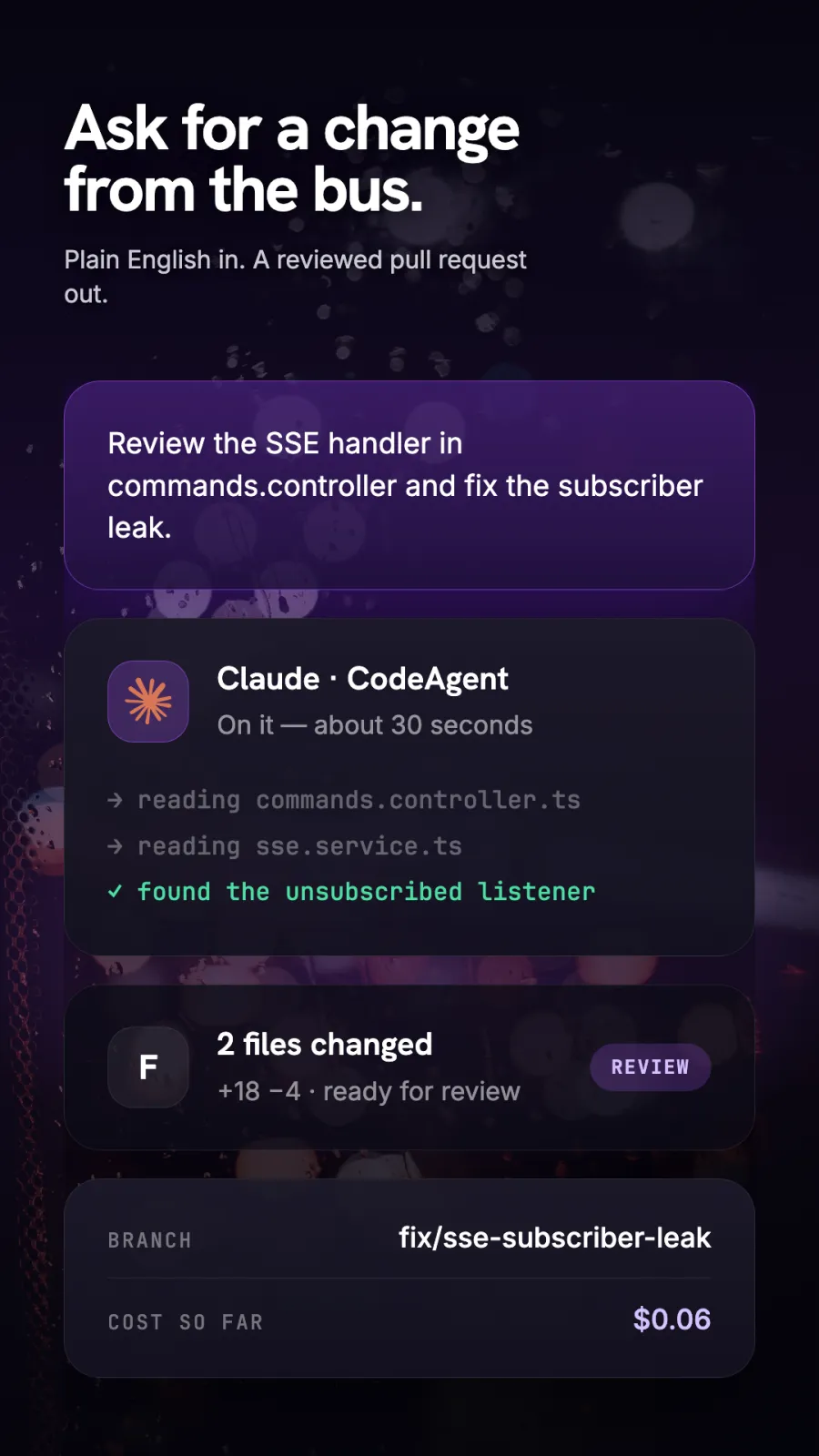 CodeAgent Mobile preview 5