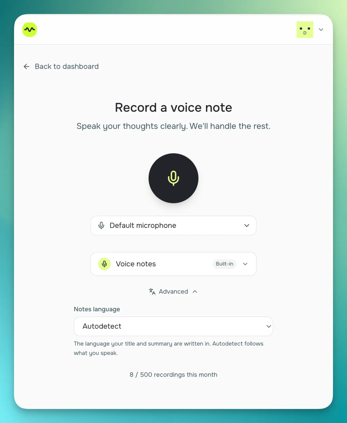 SendMyVoice — Speak once. Automate everywhere. preview 3