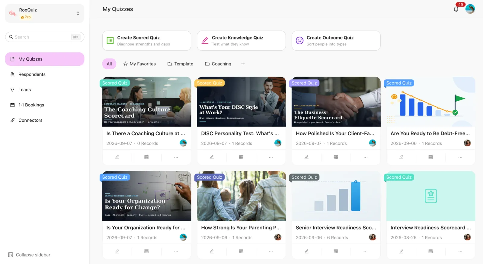RooQuiz — Lead-Generating Quiz Funnels for Coaches preview 2