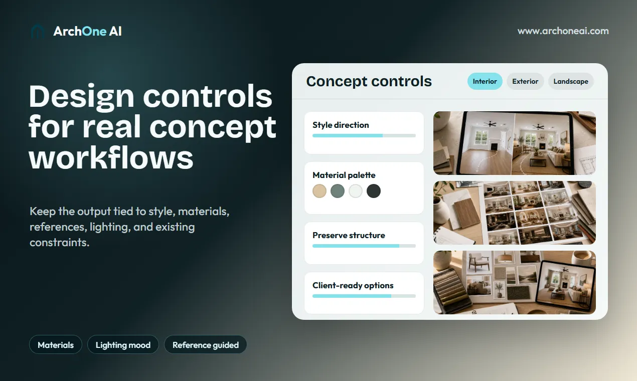 ArchOne AI — AI Design Visualization Platform preview 4