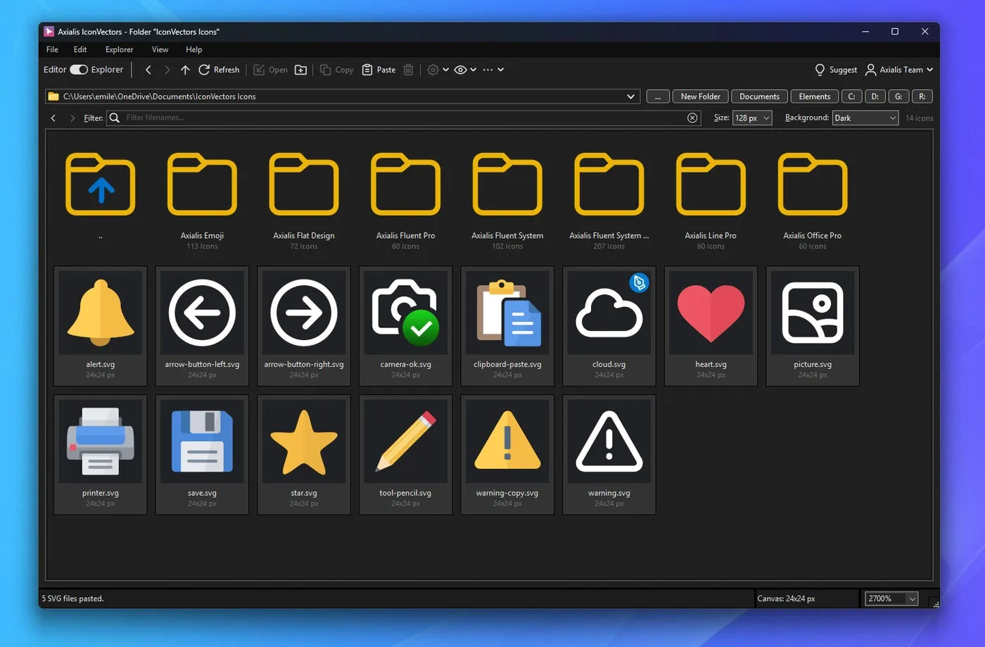IconVectors preview 2