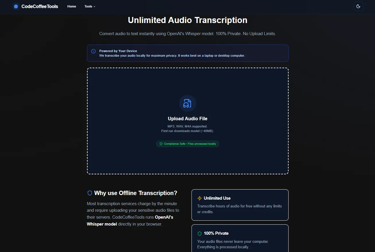 CodeCoffeeTools - Free & Fast Online Tools preview 5