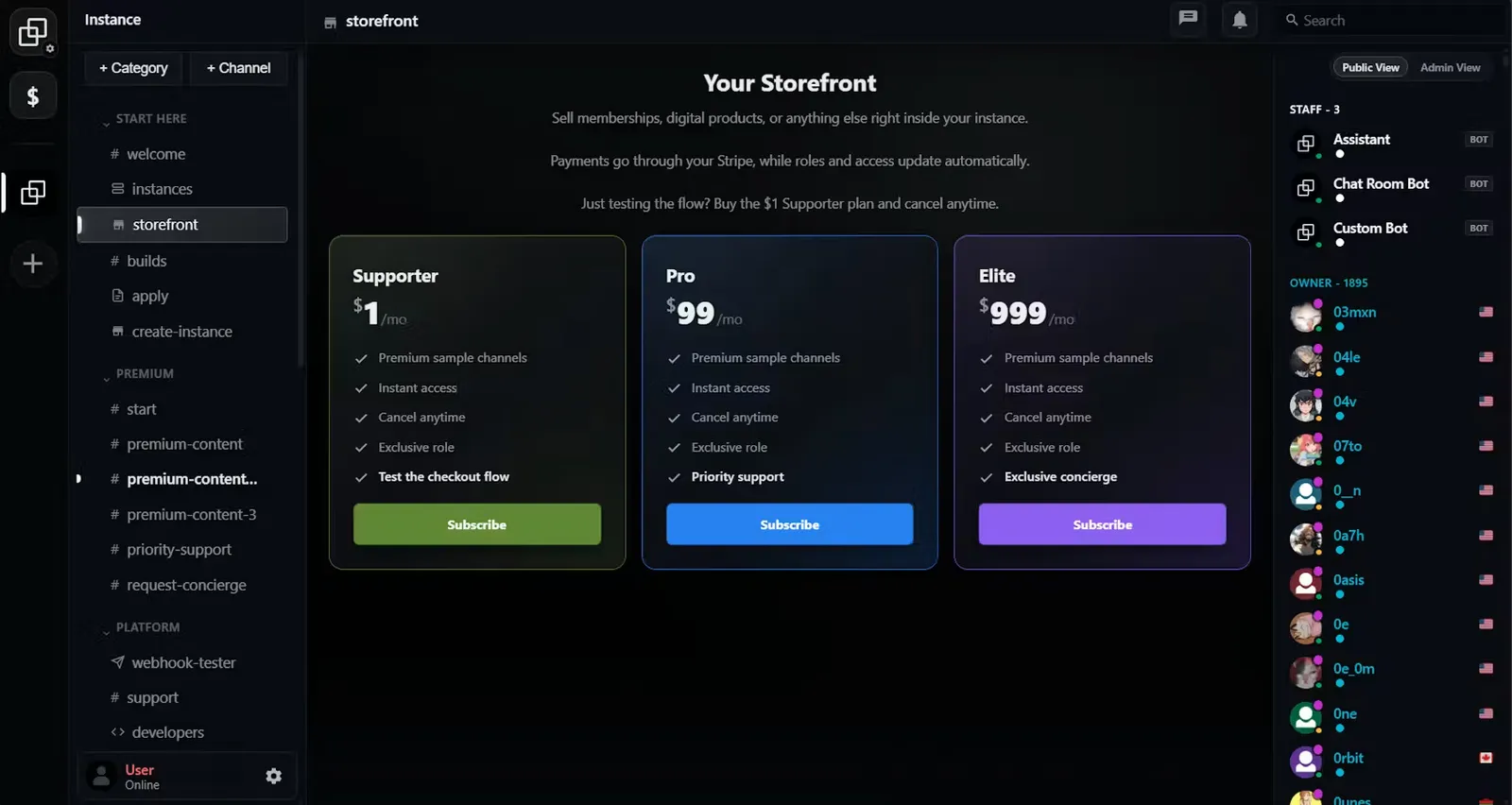 instance preview 2