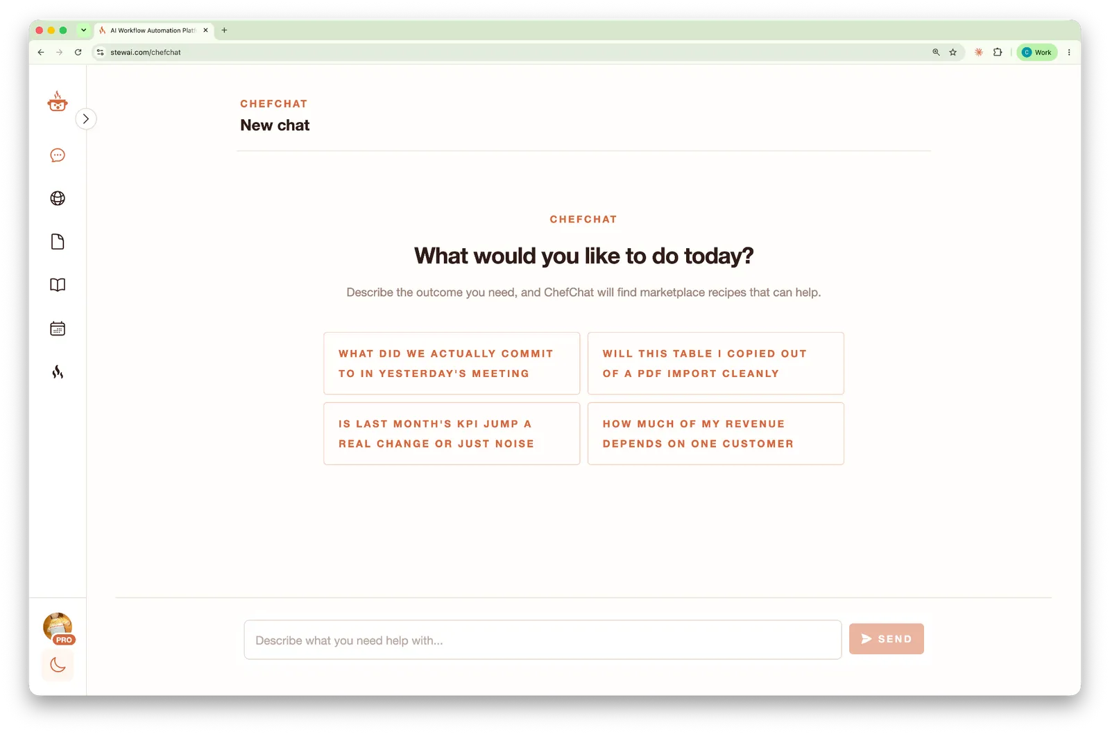 StewAI preview 2
