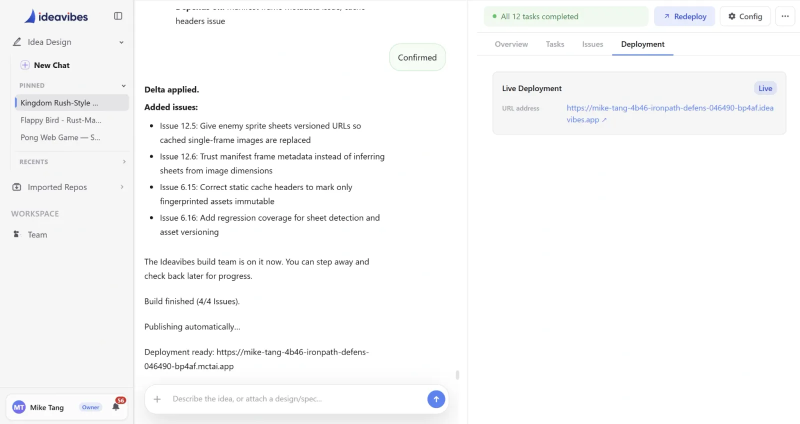 Ideavibes AI preview 5