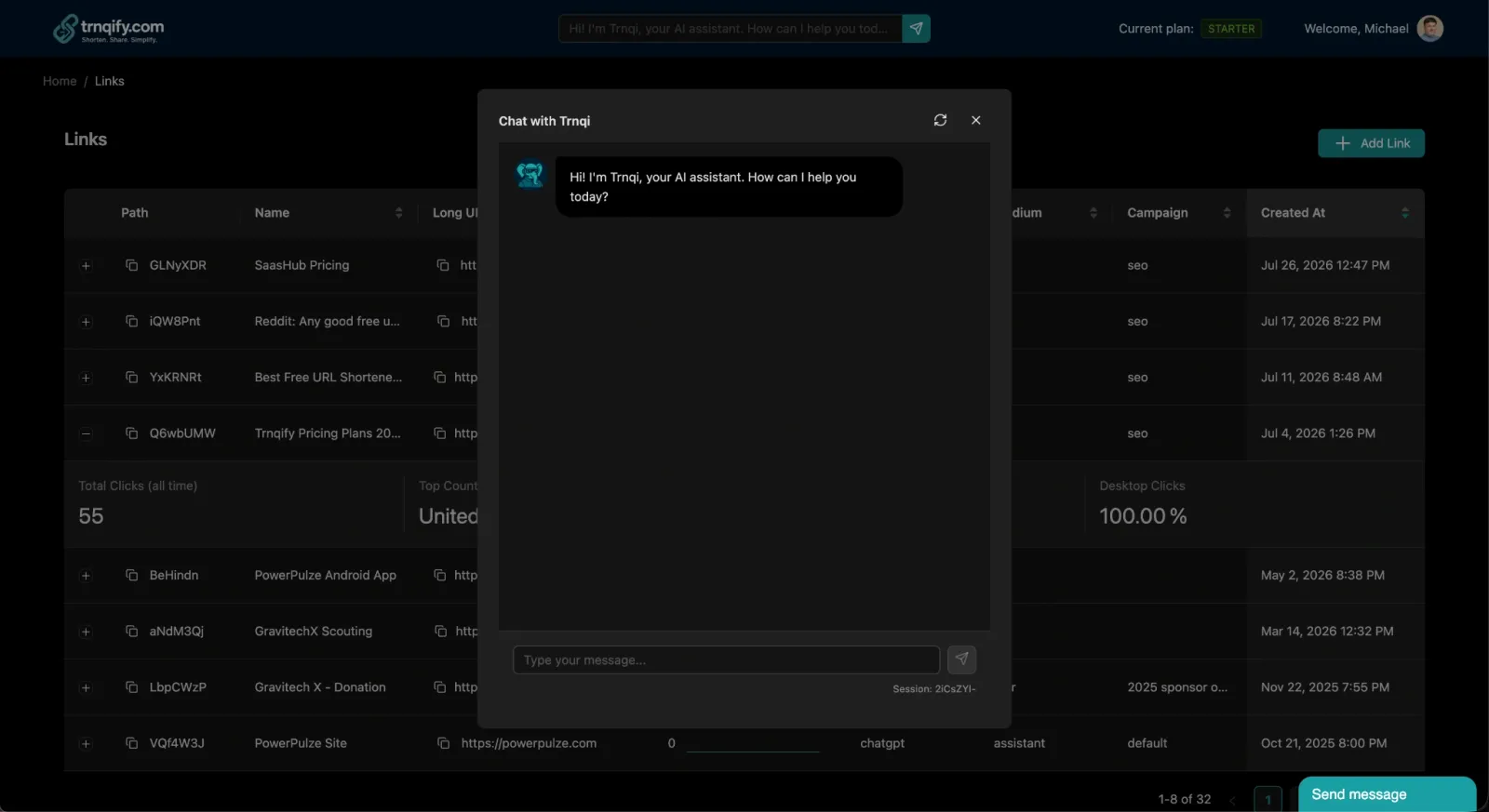 Trnqify preview 2