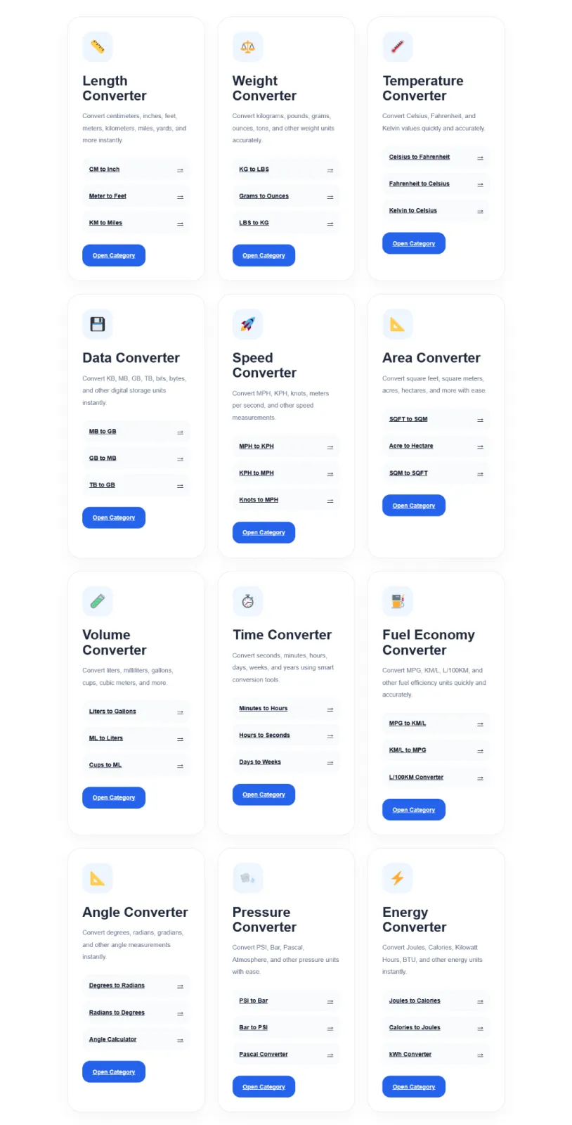 UnitMorph - Fast & Accurate Online Unit Converter preview 2