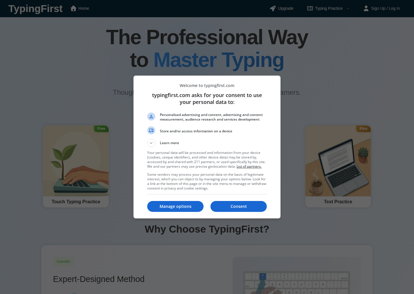 TypingFirst preview 1
