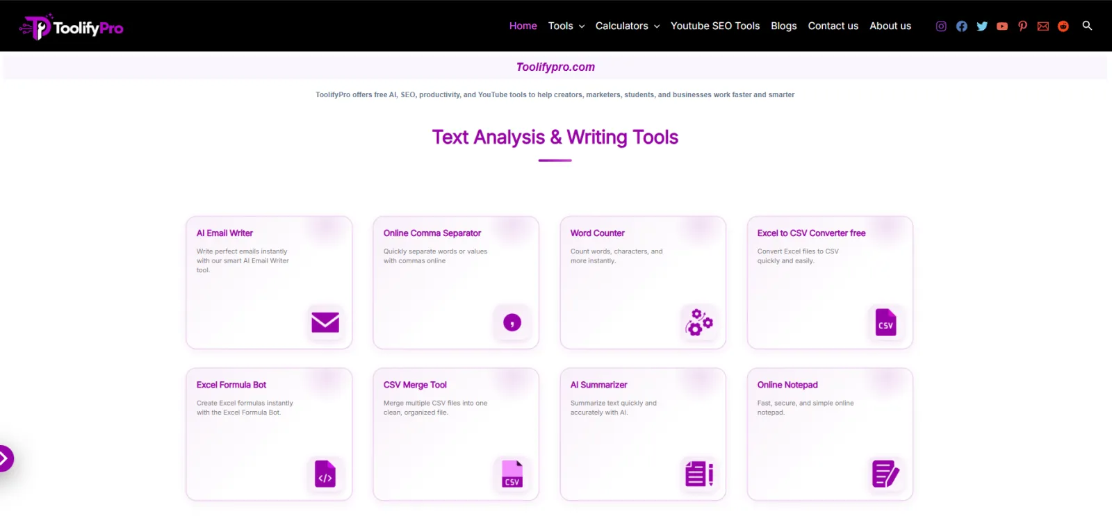 Toolifypro - Free Tools preview 1